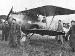 Albatros D.V with Jasta 17 tailplane  markings and Jasta 25 personnel. Note unusual nose cowling and  early 160hp Daimler-Mercedes D.III engine (0460-044)